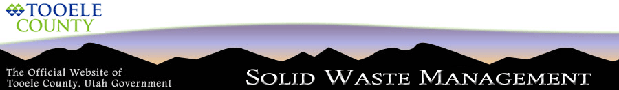Tooele County Solid Waste Management