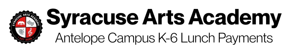 SAA - Antelope Campus K-6 Lunch Payments